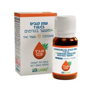 שמן ביקאן MCT – סאטיבה – T18/C3