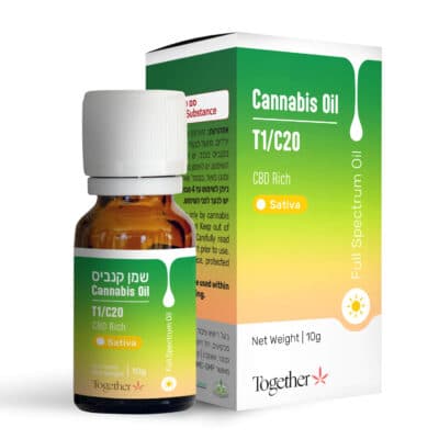 שמן טוגדר (Together Oil) – סאטיבה T1/C20