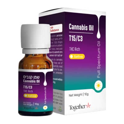 שמן טוגדר (Together Oil) – סאטיבה T15/C3